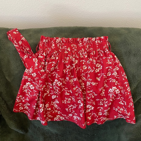 Forever 21 Belted Tie Skirt - Picture 2 of 3